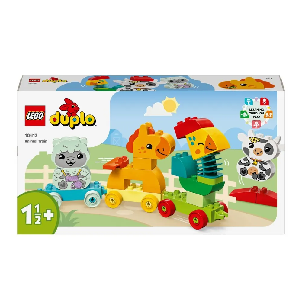 Լեգո Duplo 10412 Կենդանիներով գնացք 