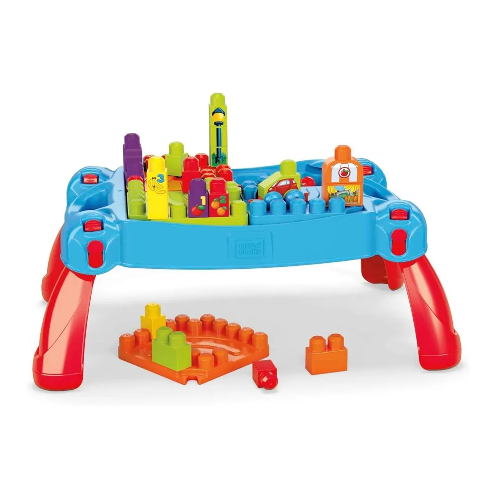 Զարգացնող սեղան և կոնստրուկտոր 30 դետալ Mattel