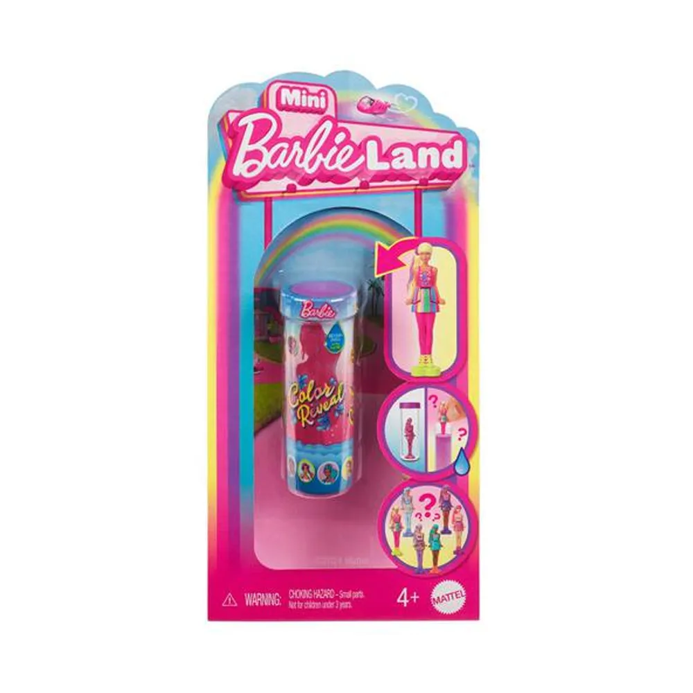 Մինի Բարբի տիկնիկ գունափոխվող Mattel