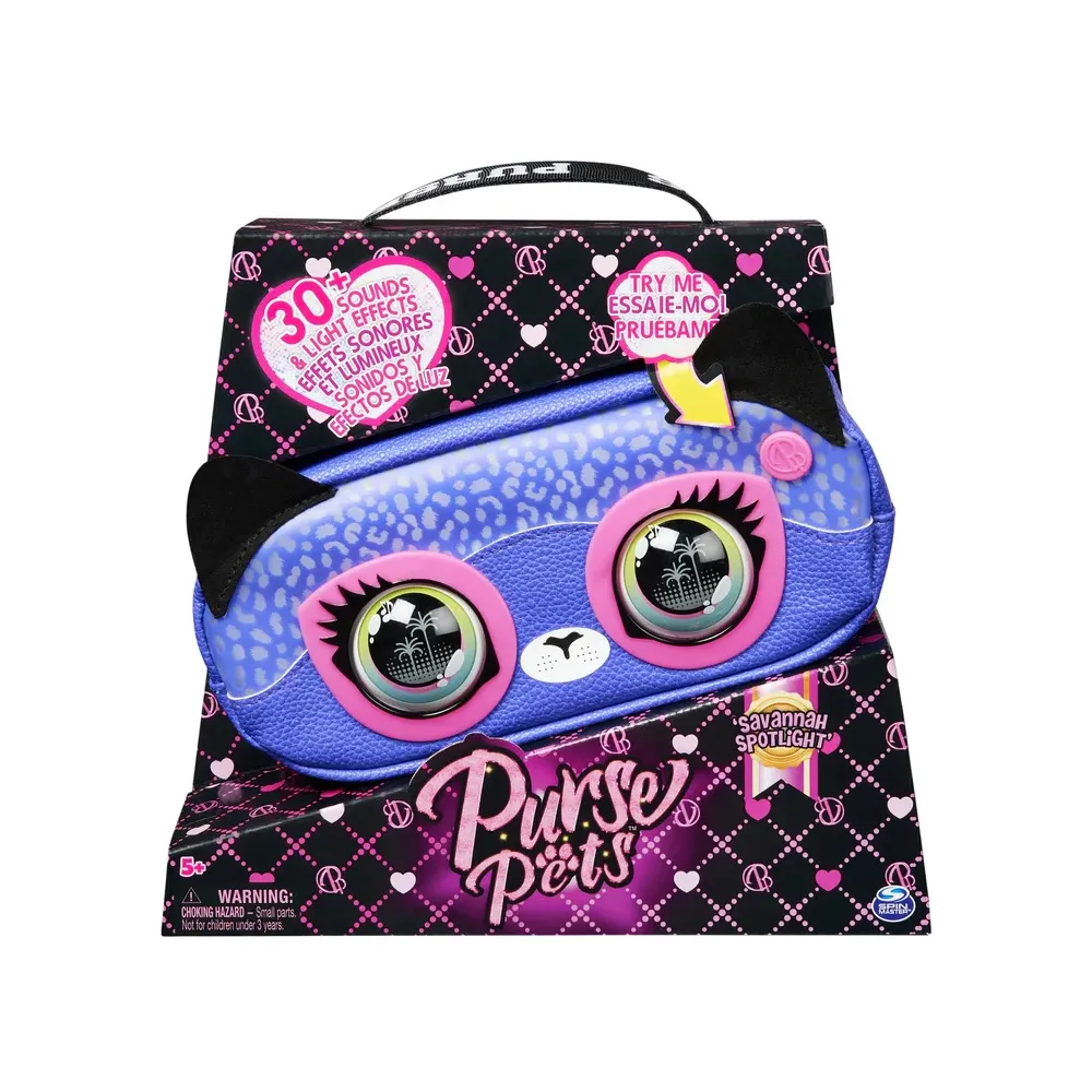 Պայուսակ վագրակատաու ձայներով Purse Pets