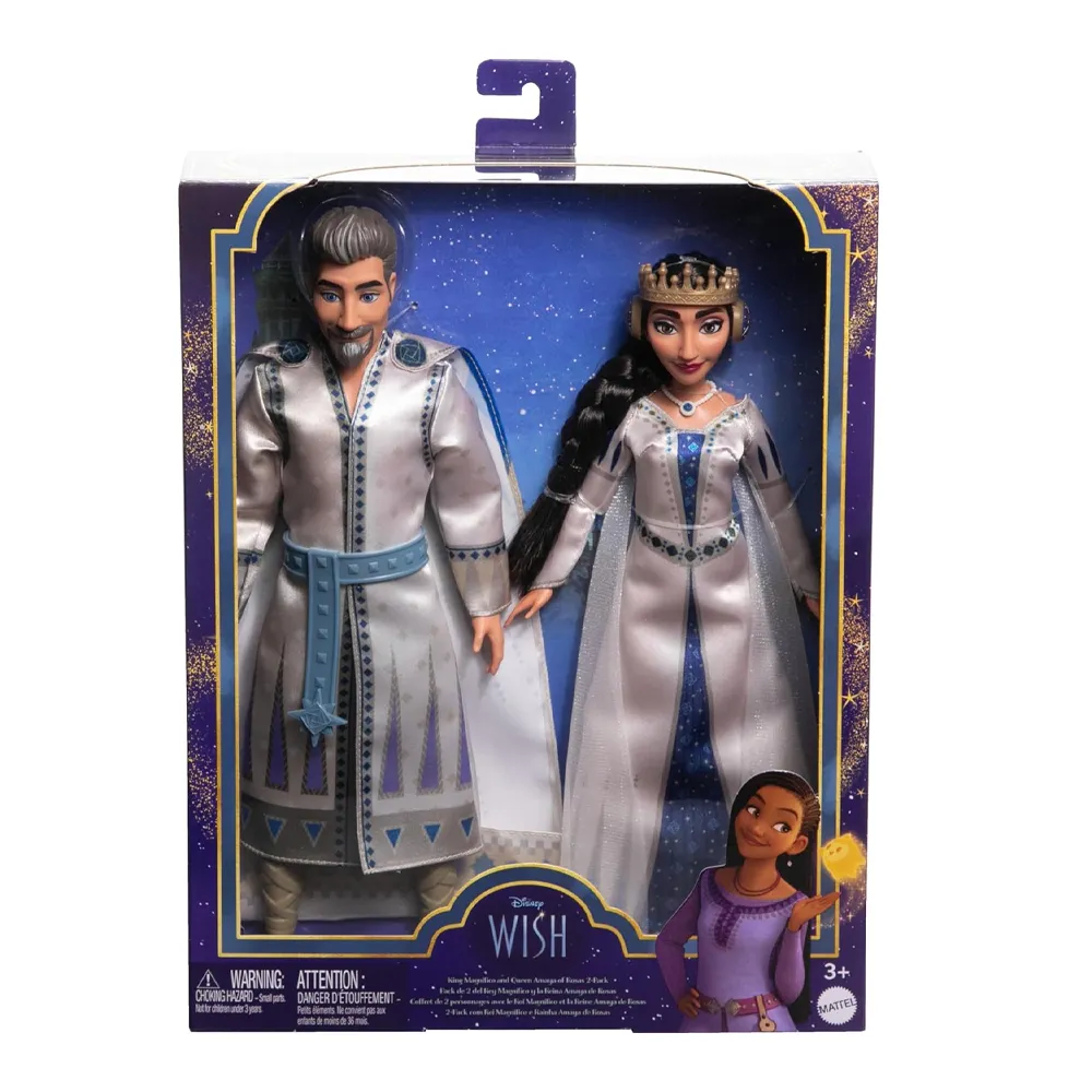 Դիսնեյ տիկնիկներ թագավոր և թագուհի Mattel 