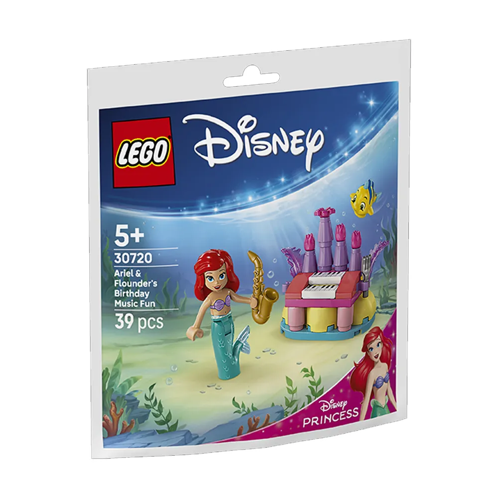 Կոնստրուկտոր լեգո Disney 30720 Արիել և Ֆլաունդեր ծննդյան խնջույք